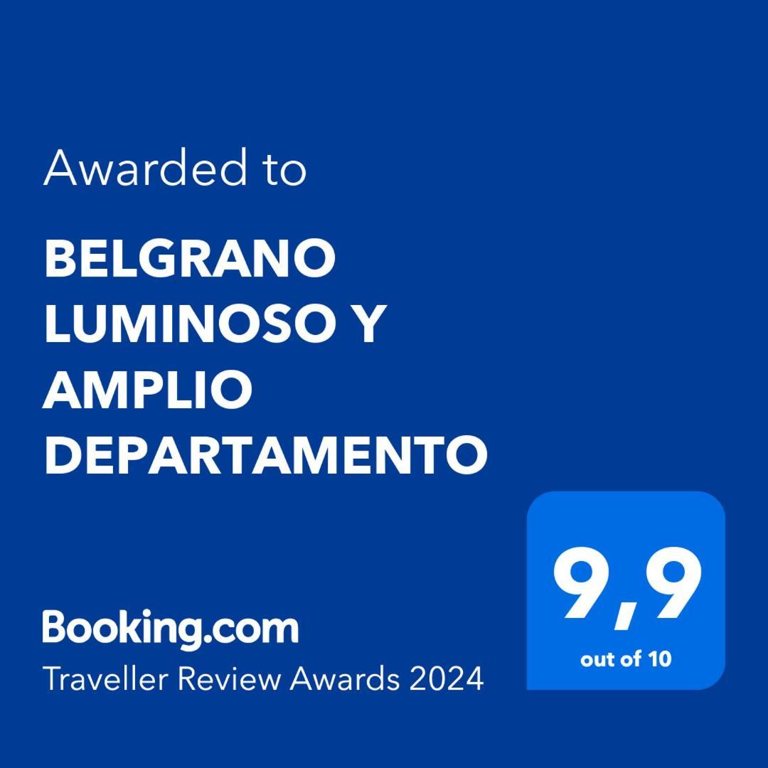 Apartmán Belgrano Luminoso Y Amplio Departamento Buenos Aires Exteriér fotografie